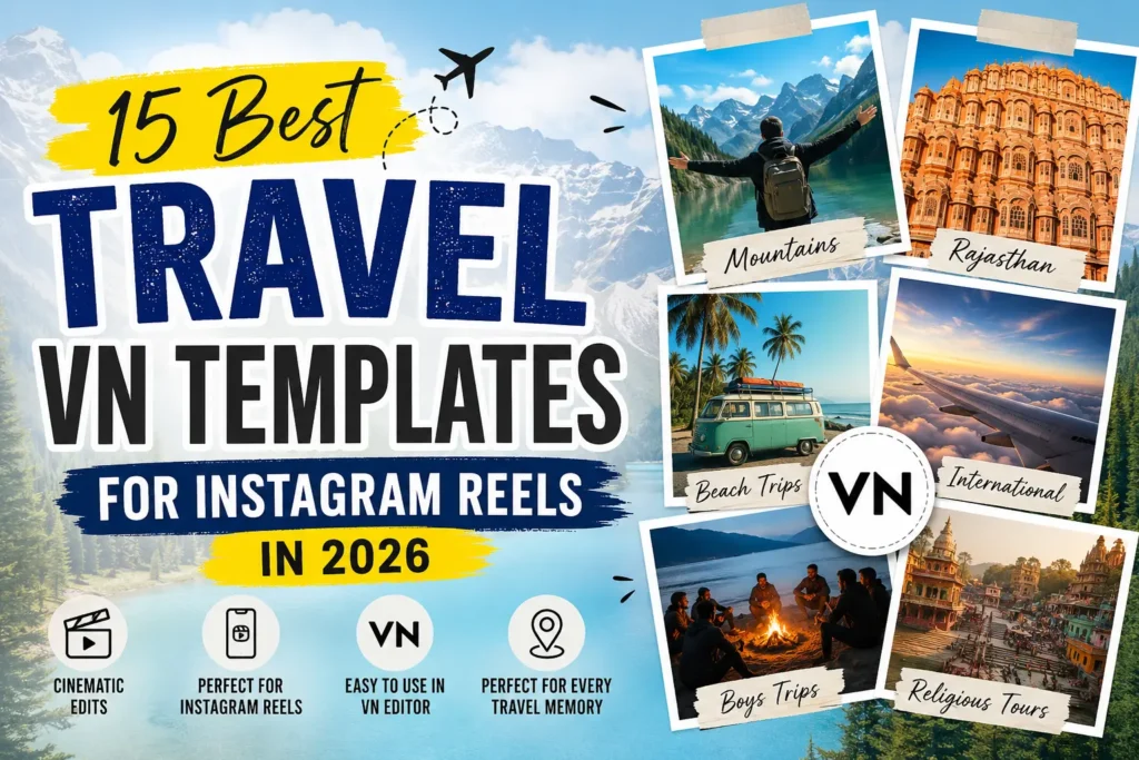 15 Best Travel VN Templates for Instagram in 2026