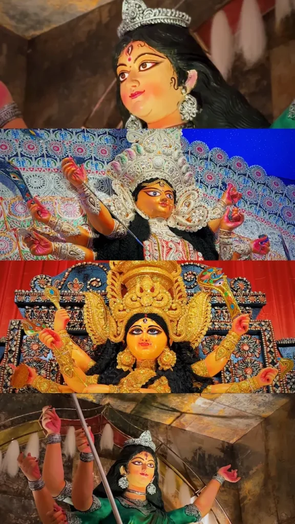 Tere Naina – Durga Puja Video VN Template QR Code